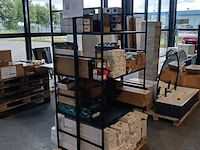 2x hoge stalen kast, haans lifestyle, cabinet 5 skyscraper, raw iron black - afbeelding 3 van  7