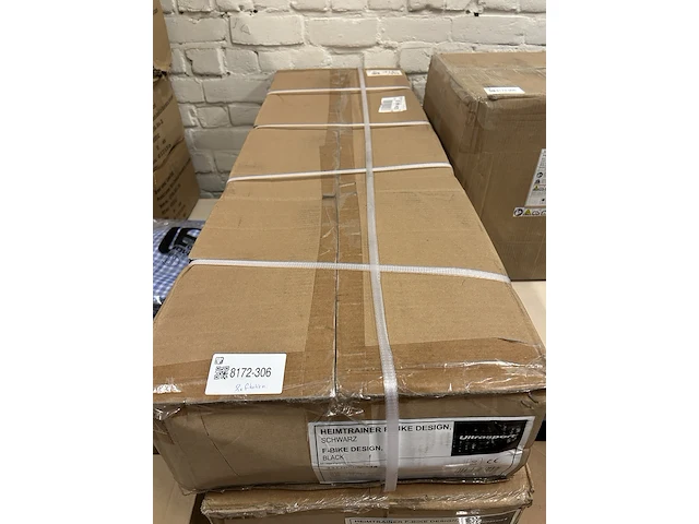 2x hometrainer inklapbaar ultrasport, f-bike, zwart - afbeelding 3 van  4
