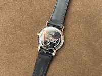 2x horloge, st dupont, chinese lacquer, staal/goud - afbeelding 3 van  9
