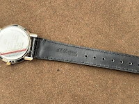 2x horloge, st dupont, chinese lacquer, staal/goud - afbeelding 4 van  9