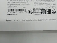 2x horlogeband smartwatch, apple, 42mm - afbeelding 4 van  5