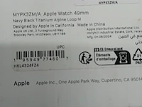 2x horlogeband smartwatch, apple, watch 49mm navy alpine loop, 2024 - afbeelding 4 van  5