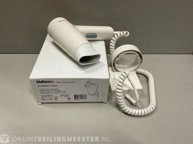 2x hotel föhn valera, compact plus, wit - afbeelding 2 van  2