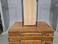 2x houten transportkist en 1x lessenaar - afbeelding 1 van  10