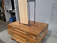 2x houten transportkist en 1x lessenaar - afbeelding 4 van  10