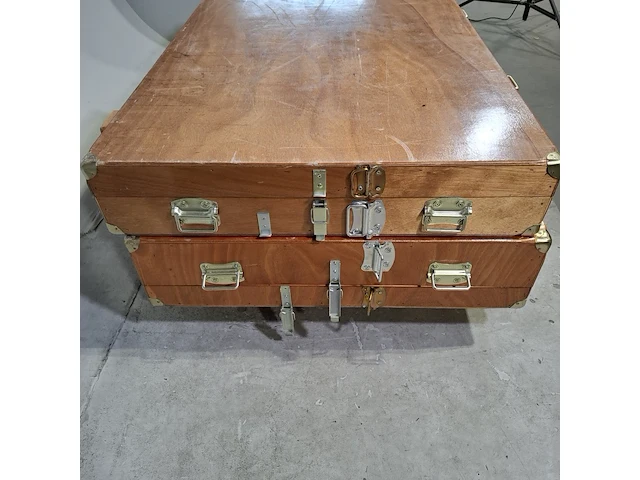 2x houten transportkist en 1x lessenaar - afbeelding 8 van  10