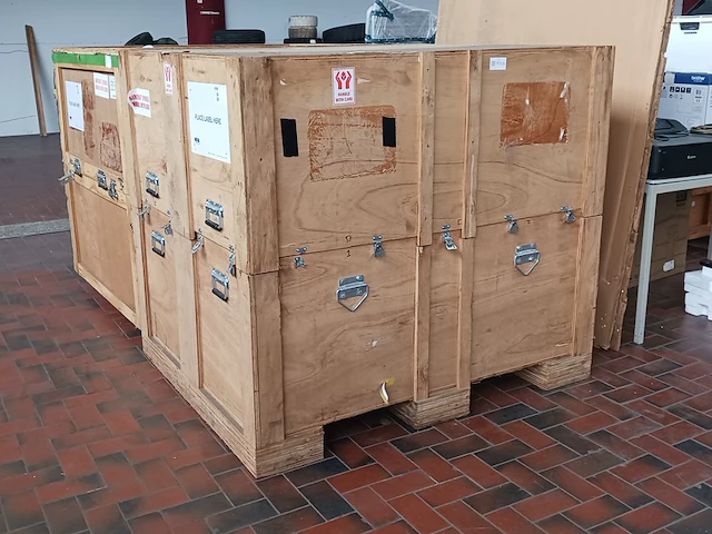 2x houten transportkist - afbeelding 2 van  7