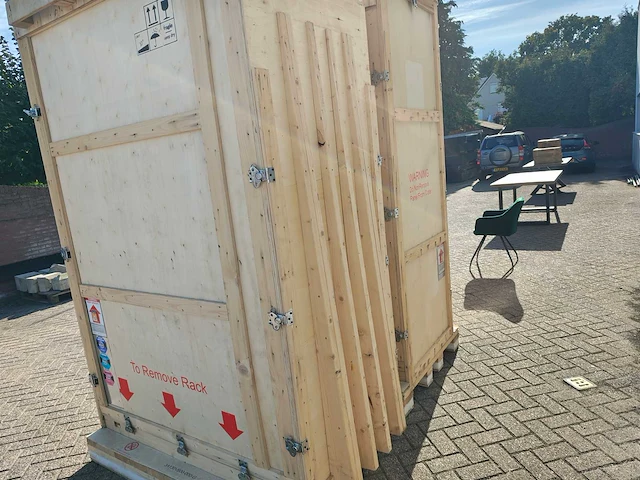 2x houten transportkrat - afbeelding 9 van  13