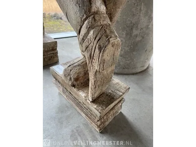 2x houten wachter - afbeelding 8 van  8