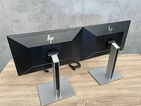 2x hp e22 g4 - 22'' monitor op verstelbare voet - hdmi, dp, vga - afbeelding 11 van  22
