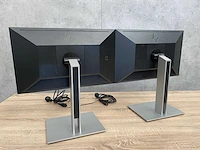 2x hp e22 g4 - 22'' monitor op verstelbare voet - hdmi, dp, vga - afbeelding 2 van  22