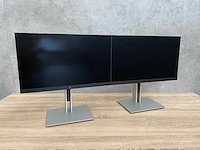 2x hp e22 g4 - 22'' monitor op verstelbare voet - hdmi, dp, vga - afbeelding 3 van  22
