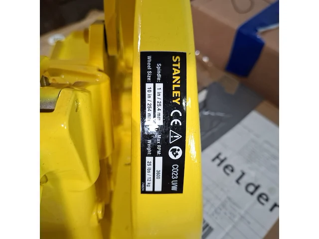 2x hydraulische afkortzaag en 1x hydraulische slagmoersleutel, o.a stanley, laco, o.a co23 - afbeelding 9 van  11