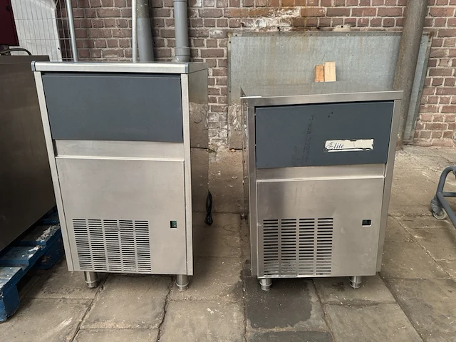 2x ijsblokjesmachine sl 90a-q, elite - pbe 45 - afbeelding 1 van  6
