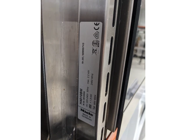 2x inbouw stoom oven en inbouw combi magnetron, miele - afbeelding 9 van  17