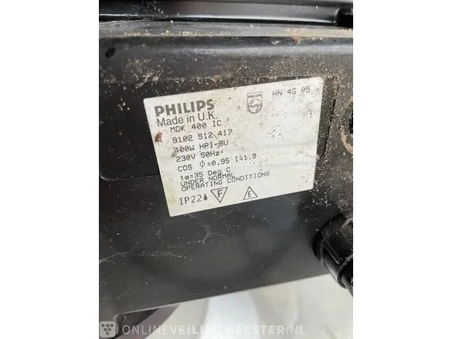 2x industriële hanglamp philips, mdk 400 - afbeelding 4 van  4