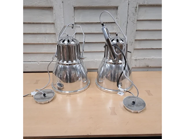 2x industriële hanglamp - afbeelding 3 van  9
