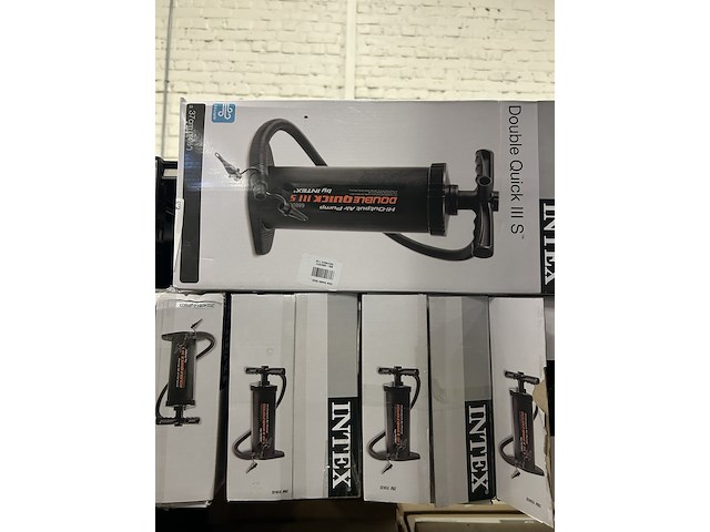 2x inhoud stellingvak w.o. intex double quick iii s pompen - afbeelding 2 van  6