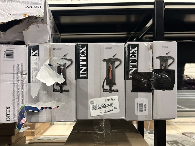 2x inhoud stellingvak w.o. intex double quick iii s pompen - afbeelding 5 van  6