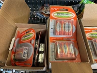 2x inhoud stellingvak w.o. markers, batterijen w.o. varta, philips - afbeelding 7 van  11