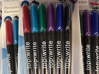 2x inhoud stellingvak w.o. markers, batterijen w.o. varta, philips - afbeelding 11 van  11