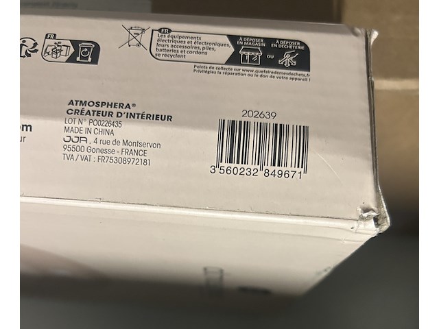 2x inhoud stellingvak w.o. verlichting w.o. atmosphera, faucet, intex - afbeelding 7 van  7