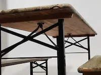 2x inklapbare tuinset , "bierbank" - afbeelding 4 van  8
