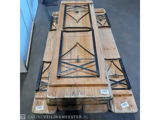 2x inklapbare tuinset , "bierbank" - afbeelding 8 van  8