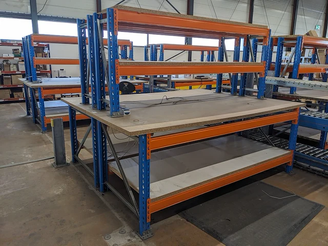 2x inpakbalie/werkbank - afbeelding 1 van  4