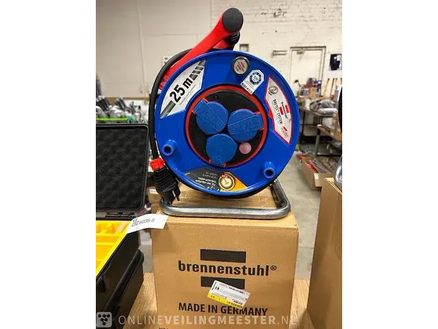 2x ip44 kabelhaspel 25 m brennenstuhl - afbeelding 1 van  5