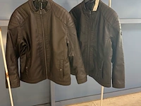 2x jas xl en xxl tom tailor, bruin