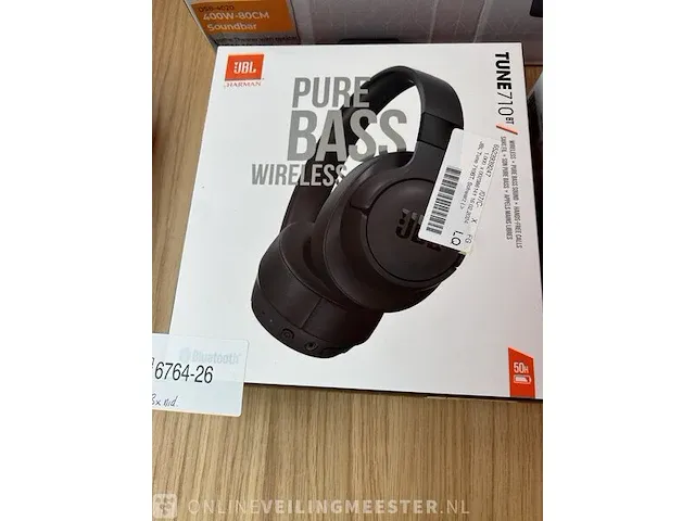 2x jbl koptelefoon, 1x denver soundbar 80 cm - afbeelding 2 van  7