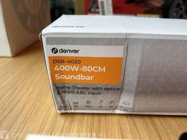 2x jbl koptelefoon, 1x denver soundbar 80 cm - afbeelding 7 van  7