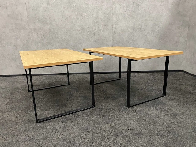 2x jysk - kantinetafel 160x90 - afbeelding 2 van  12