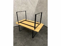 2x jysk - kantinetafel 160x90 - afbeelding 3 van  12