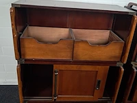 2x kast met lades en schuifdeuren authentic models, hout - afbeelding 3 van  8