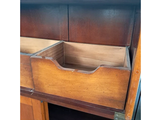 2x kast met lades en schuifdeuren authentic models, hout - afbeelding 5 van  8
