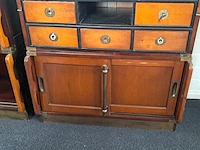 2x kast met lades en schuifdeuren authentic models, hout - afbeelding 6 van  8