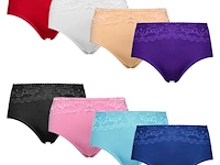 2x katoenen fine women slip mix color maat l - afbeelding 1 van  3