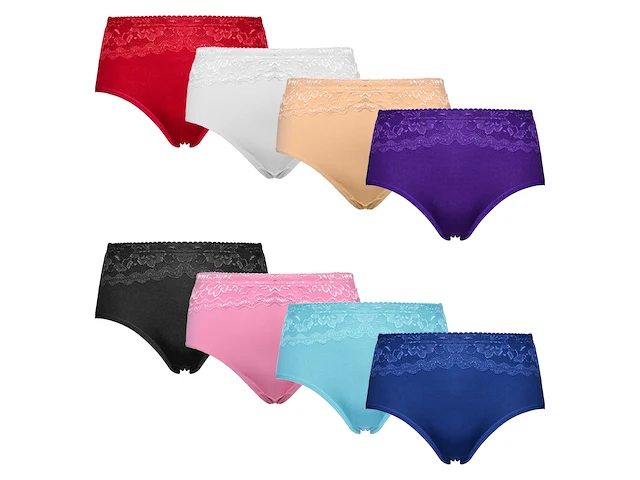 2x katoenen fine women slip mix color maat l - afbeelding 1 van  3