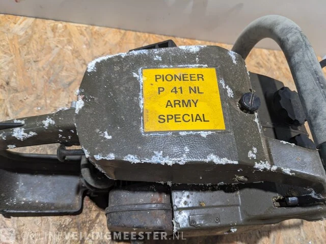 2x ketting zaag zonder blad in kist pioneer, p 41 nl army special - afbeelding 18 van  19