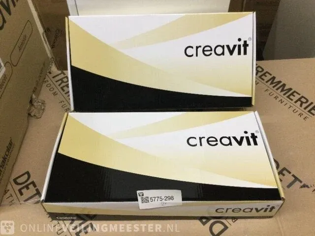 2x keukenkraan(cold) creavit, mf 7001, zilver - afbeelding 2 van  3