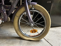 2x kinderfiets met zijwielen 14 inch volare, blossom - afbeelding 2 van  7