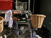 2x kinderfiets met zijwielen 14 inch volare, blossom - afbeelding 4 van  7