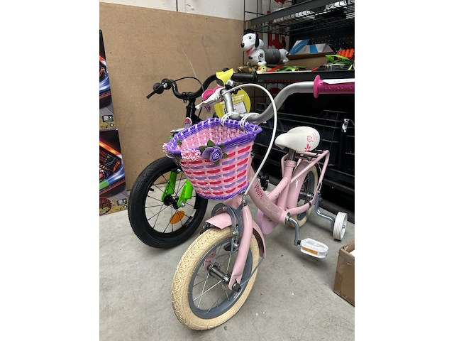 2x kinderfiets volare - afbeelding 1 van  9