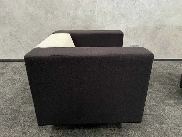 2x kinnarps pio - design fauteuil zwart-wit - afbeelding 6 van  17
