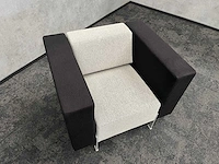 2x kinnarps pio - design fauteuil zwart-wit - afbeelding 8 van  17