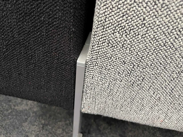2x kinnarps pio - design fauteuil zwart-wit - afbeelding 12 van  17