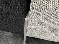 2x kinnarps pio - design fauteuil zwart-wit - afbeelding 12 van  17