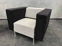 2x kinnarps pio - design fauteuil zwart-wit - afbeelding 13 van  17